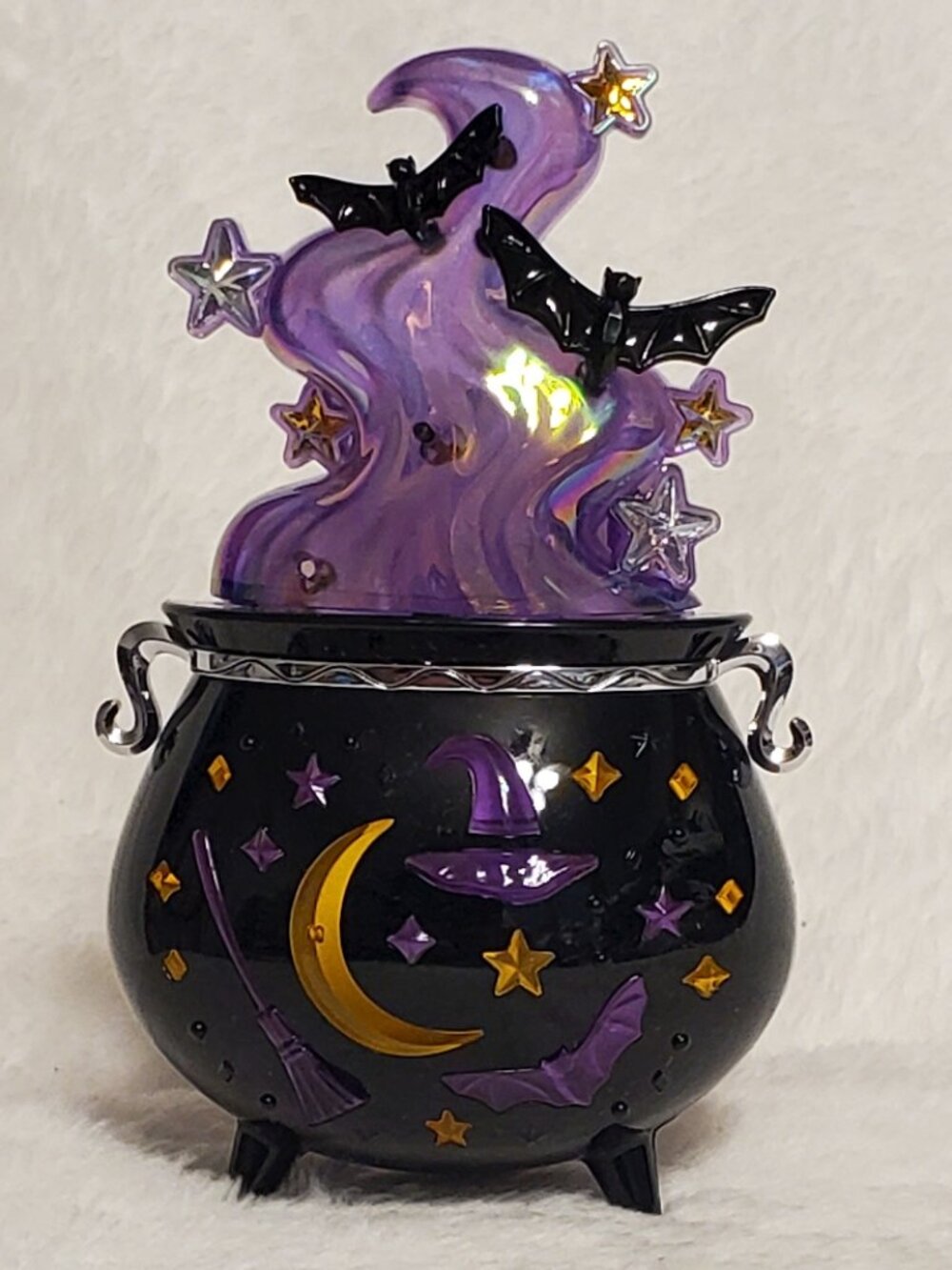 Encrusted Cauldron Nightlight bbw Wallflowers Fragrance Plug
